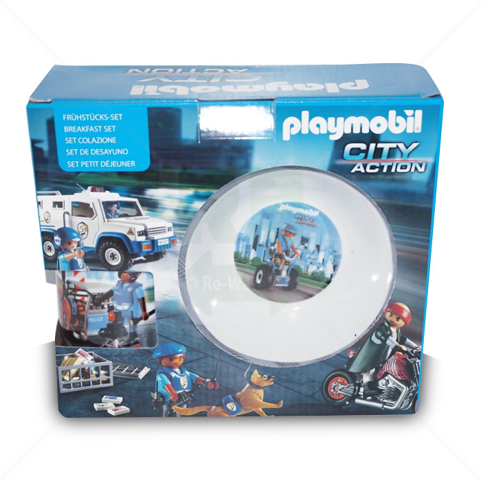 Frühstücks-Set Playmobil United Labels Police 3tlg.