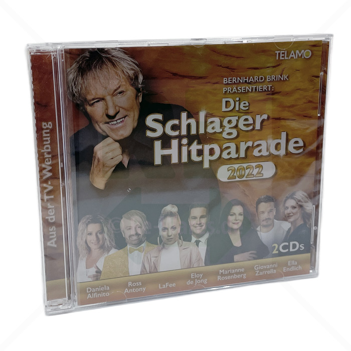 CD Telamo Bernhard Brink: Die Schlager Hitparade 2022