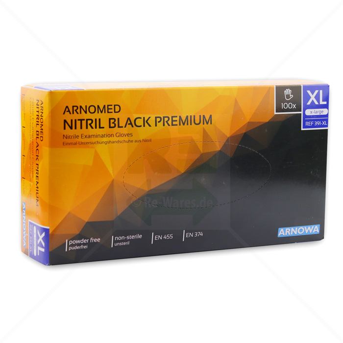 Nitrilhandschuhe Black Premium XL Arnomed - 100 Stück